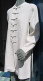 ladies mandarin style linen jacket