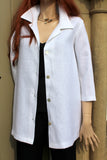 eva tralala white linen shirt nuage