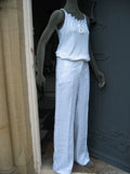 loose leg womens linen trousers